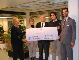 SimplicityBio, basée au BioArk de Monthey, a reçu le Prix de la Fondation Liechti, doté de CHF 50’000 