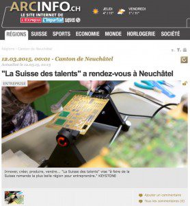 La Suisse des Talents à l'honneur dans l'Express