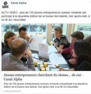 Reportage de la Suisse des Talents sur Canal Alpha