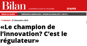 Les banques et le chocolat n’ont pas été inventés en Suisse