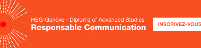 Rabais de 500.- sur le DAS Responsable communication HEG-Genève